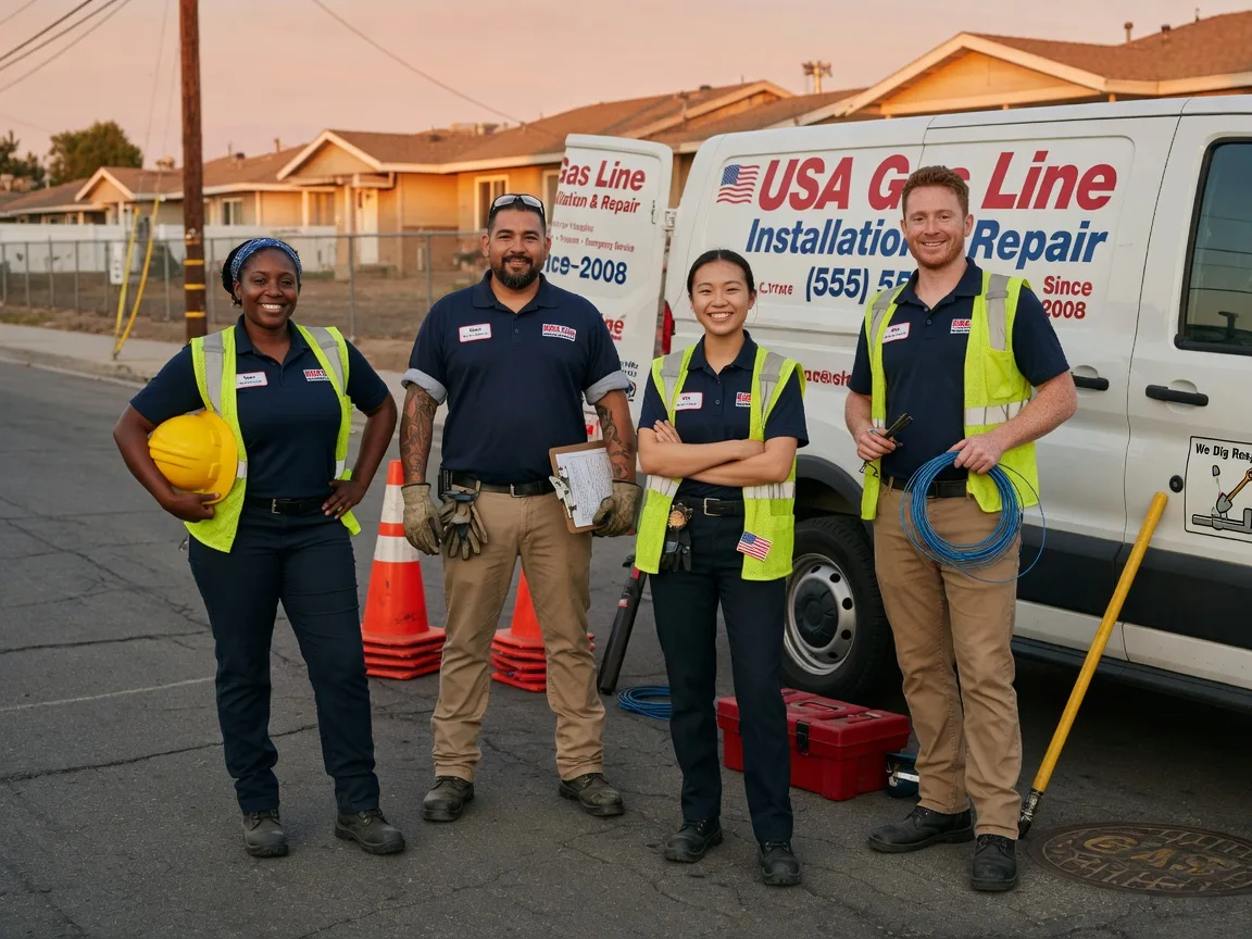 Gas Line Installation company in Hinkley, CA